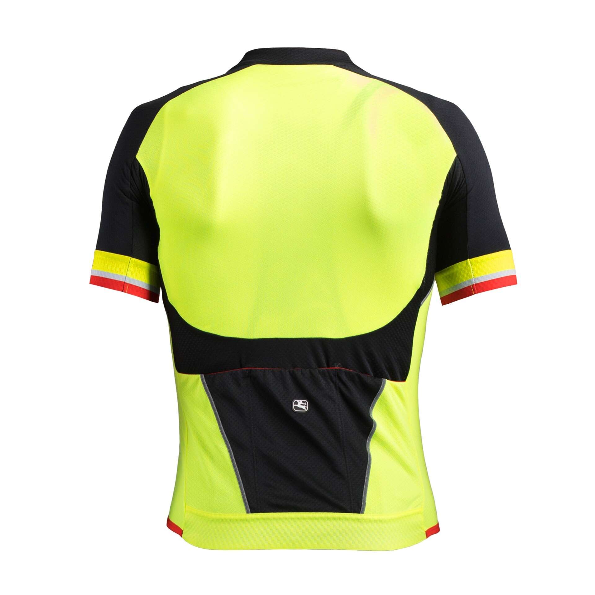 Download GIORDANA SILVERLINE SHORT JERSEY FLUO MAN - Homisport