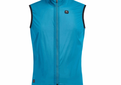FR-C Pro Wind Vest in Slate Blue color lightweight cycling vest for men
